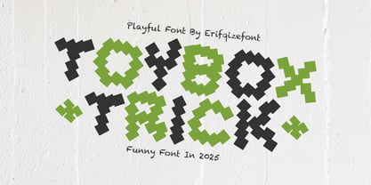 Toony Bounce Font Poster 2