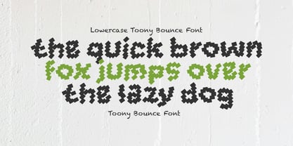 Toony Bounce Font Poster 4