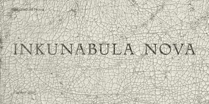 Flanker Inkunabula Font Poster 6