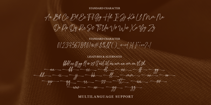 La Boutier Font Poster 10