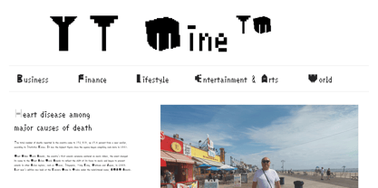 YT Mine Font Poster 2