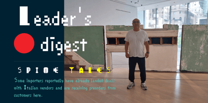 YT Mine Font Poster 3