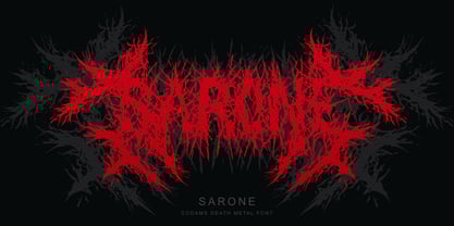 Codams Font Poster 2