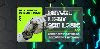 Zeta Drive Font Poster 4