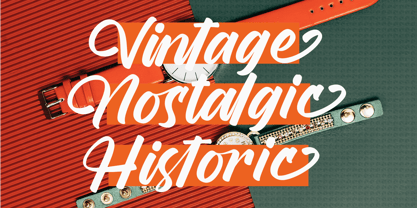 Bently Rittero Font Poster 3