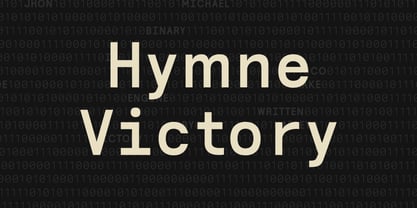 Lenia Mono Font Poster 13