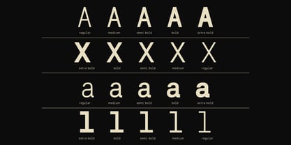 Lenia Mono Font Poster 2