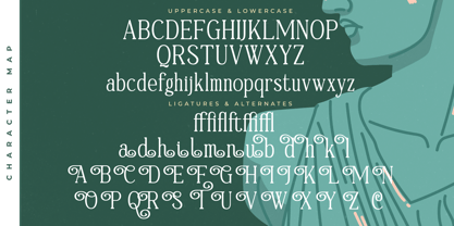 Timeless Silvera Font Poster 8