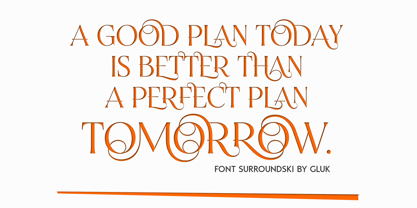 Surroundski Font Poster 2