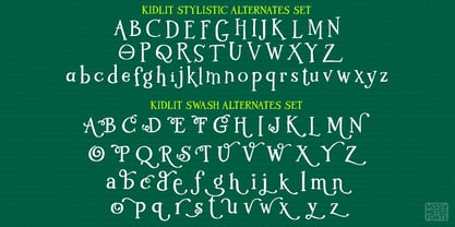 Kidlit Font Poster 3