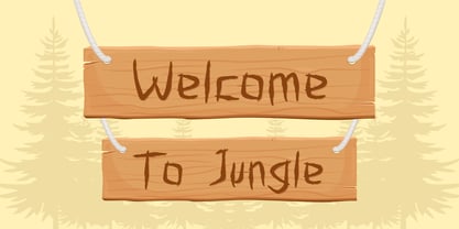 Wild Carved Font Poster 6