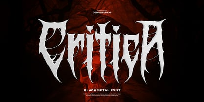 Critica Font Poster 1