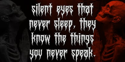 Critica Font Poster 3