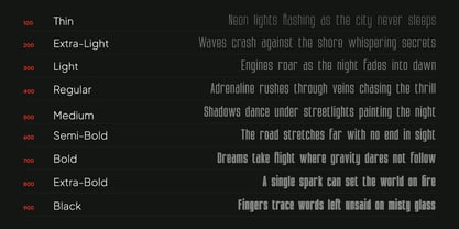 Montelisa Font Poster 9