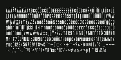 Montelisa Font Poster 10