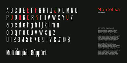 Montelisa Font Poster 6