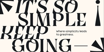 Qyore Serif Display Font Poster 3