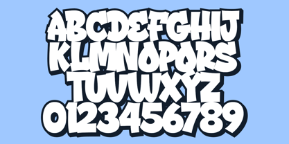 Street Drips Font Poster 7