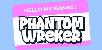 Street Drips Font Poster 3