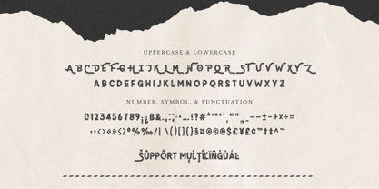 Ribstone Font Poster 8