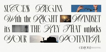 Cerova Font Poster 4