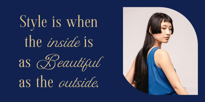 DT Escape Memories Font Poster 5