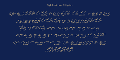 DT Escape Memories Font Poster 14