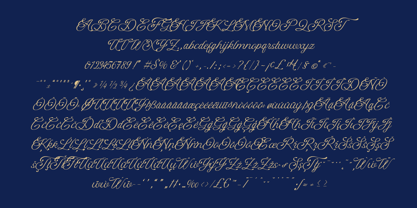 DT Escape Memories Font Poster 13