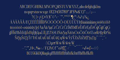 DT Escape Memories Font Poster 12