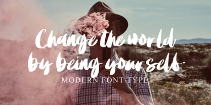 Geby Unta Font Poster 5