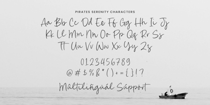 Pirates Serenity Font Poster 5