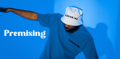 Premising Font Poster 9