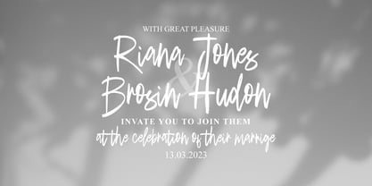 Otsudaki Brush Font Poster 4