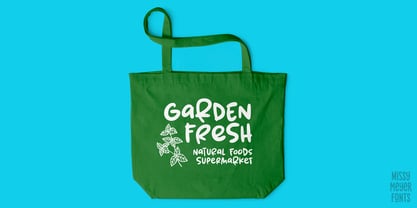 Spring Herbs Font Poster 5