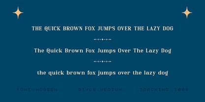 Moggen Font Poster 13