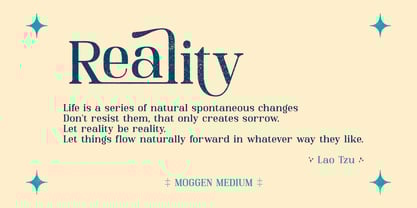 Moggen Font Poster 12