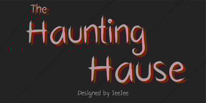 Casual Scribble Font Poster 2