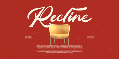 Benton Achita Font Poster 2