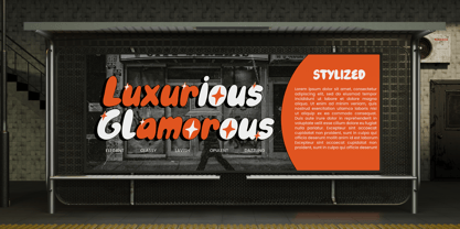 Dirty Weather Font Poster 8