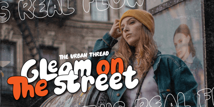 Dirty Weather Font Poster 3