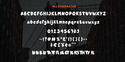 Dirty Weather Font Poster 10