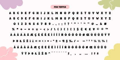 Fox Toffix Font Poster 9