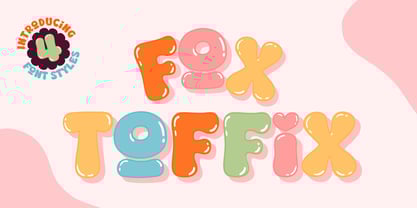 Fox Toffix Font Poster 1