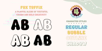 Fox Toffix Font Poster 2