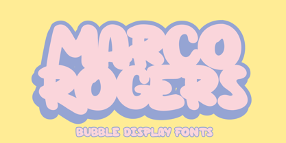 Marco Rogers Font Poster 1