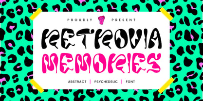 Retrovia Memories Font Poster 1