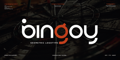 Bingoy Font Poster 1