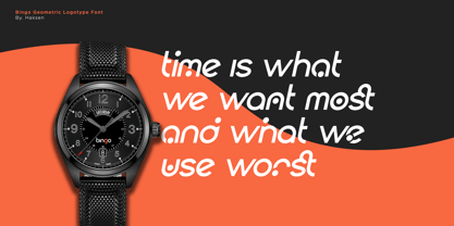 Bingoy Font Poster 10