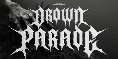 Horizon Rover Font Poster 3