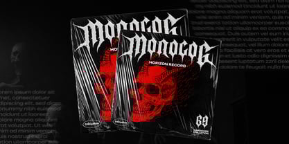 Horizon Rover Font Poster 8